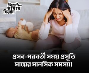 প্রসব-পরবর্তী মানসিক সমস্যা